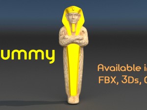 the mummy 3D मॉडल