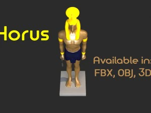 호루스 3D 모델