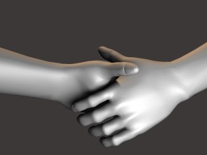 human hand Model 3D