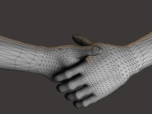human hand Model 3D