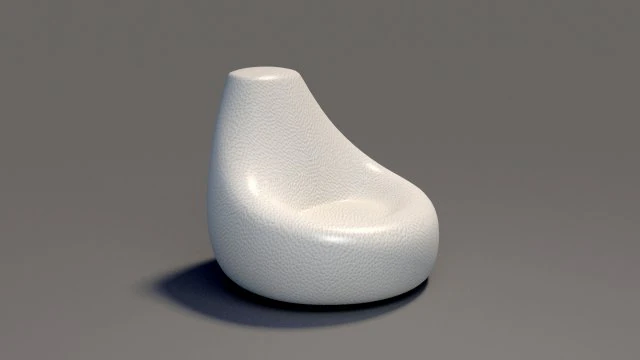 bean bag 3D Model .c4d .max .obj .3ds .fbx .stl .blend