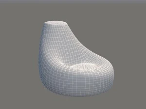 bean bag 3D Model