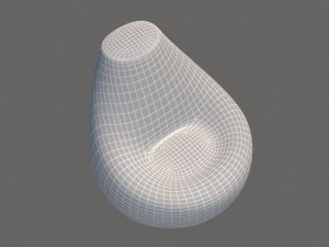 bean bag 3D Model