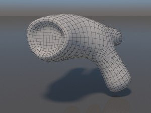 cartoon glove hands Modelo 3D