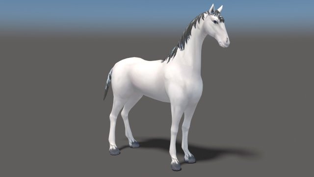 horse Modèle 3D .c4d .max .obj .3ds .fbx .stl .blend 
