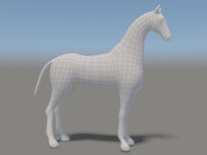 horse Modèle 3D