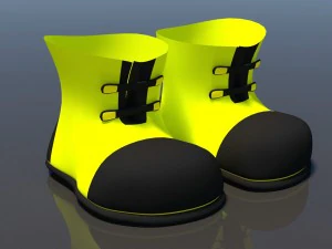 cartoon shoes 3D Model