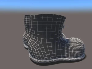 cartoon shoes 3D Model