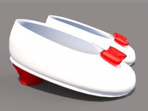 cartoon heels 3D मॉडल