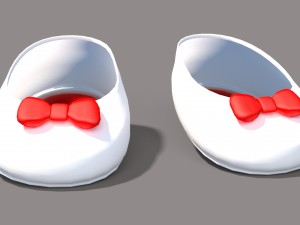 cartoon heels 3D Model