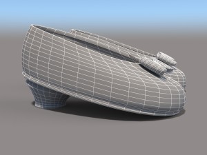 cartoon heels 3D Model