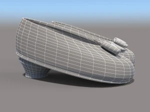 cartoon heels 3D Model