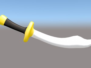 cartoon pirate skeleton Model 3D
