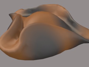 cartoon pirate skeleton Model 3D