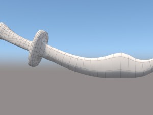 cartoon pirate skeleton Model 3D