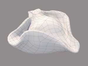 cartoon pirate skeleton Model 3D