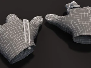3d monter cartoon hand 3D Model