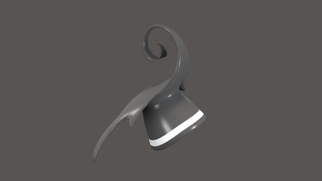 fancy hat 3Dモデル .c4d .max .obj .3ds .fbx .stl .blend 