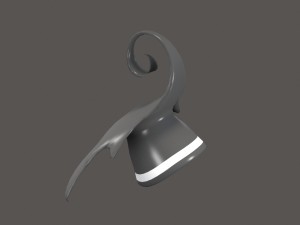 fancy hat Modelo 3D