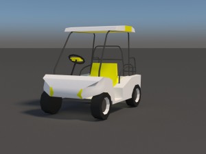 low poly car pack 01 3D Model