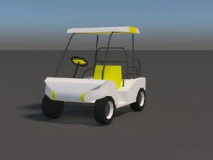 low poly car pack 01 3D Model