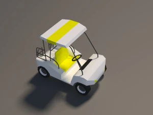 low poly car pack 01 3D Model