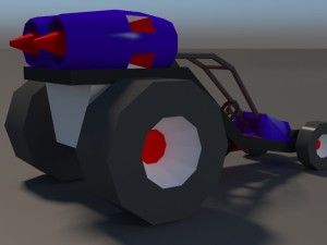low poly car pack 01 3D Model
