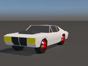 low poly car pack 01 3D Model