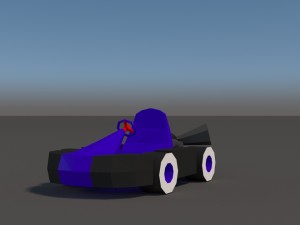 low poly car pack 01 3D Model