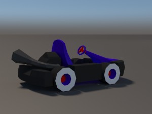 low poly car pack 01 3D Model