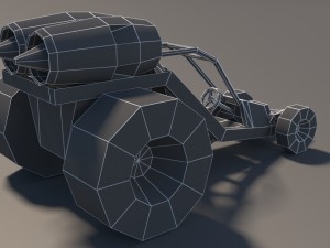 low poly car pack 01 3D Model