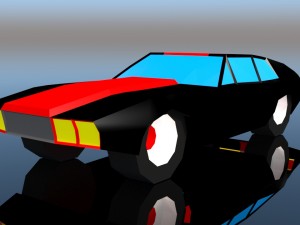 low poly car pack 03 3D-Modell