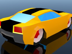 low poly car pack 03 3D-Modell