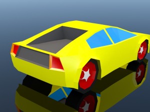 low poly car pack 03 3D-Modell
