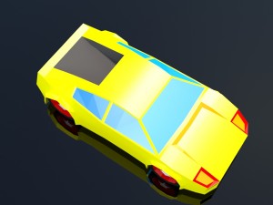 low poly car pack 03 3D-Modell