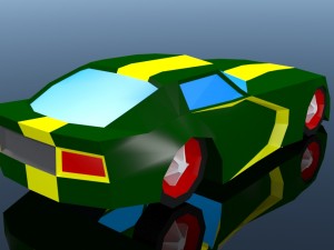 low poly car pack 03 3D-Modell