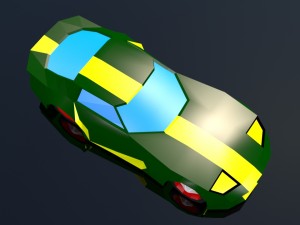 low poly car pack 03 3D-Modell