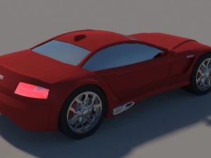 audi s8 high detailed 3D Model