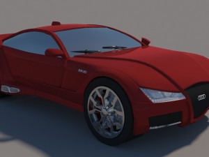 audi s8 high detailed 3D Model