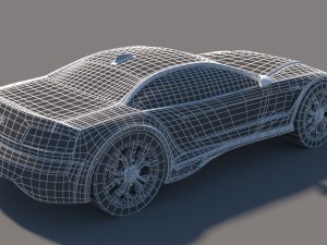 audi s8 high detailed 3D 模型
