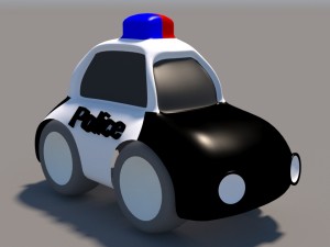cartoon low poly car pack Model 3D