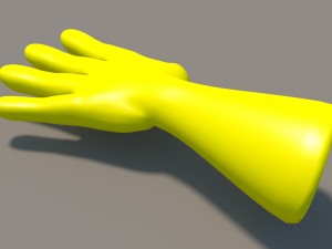 gloves Model 3D