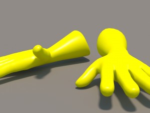 gloves Model 3D