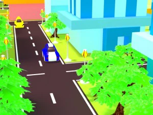 cartoon city 3D Model