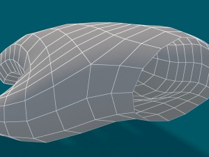 toon hand Modello 3D
