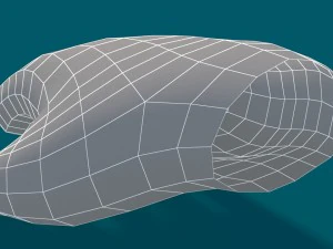 toon hand 3D Model