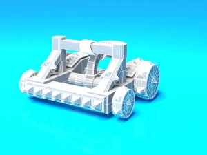 catapult 3D Model