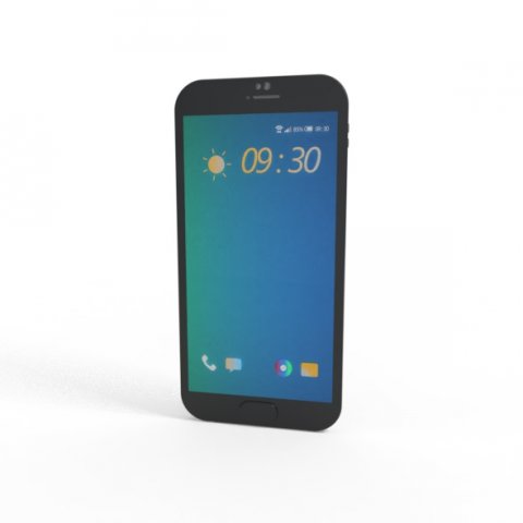 mobile phone Modelo 3D .c4d .max .obj .3ds .fbx .stl .blend 