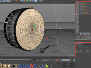 drum and gavel model 3D Model