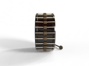 drum and gavel model Model 3D